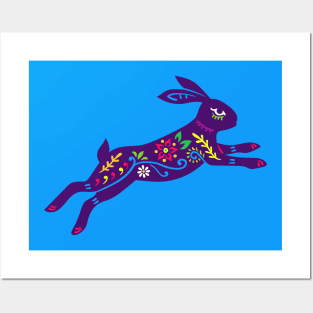 Fanciful Rabbit Posters and Art